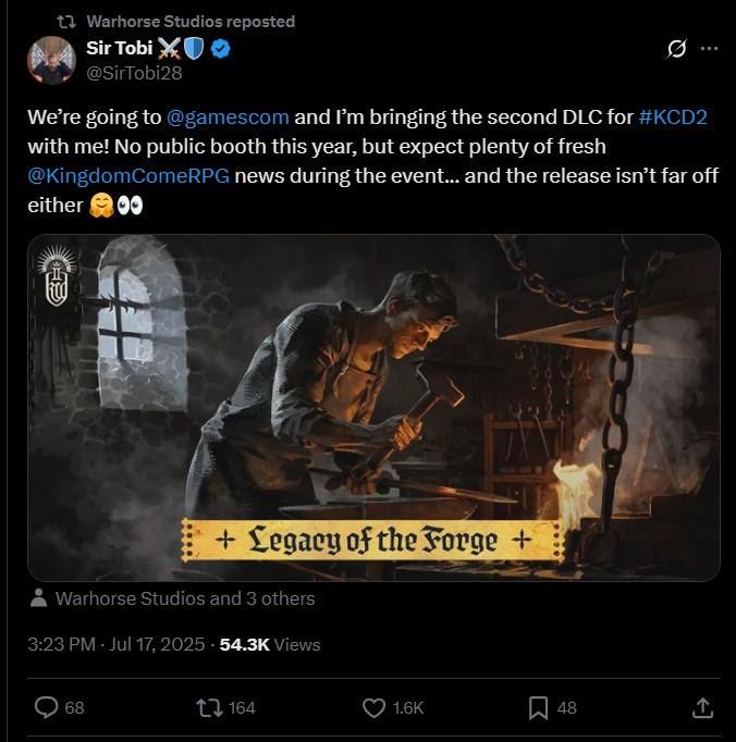 Kingdom Come Deliverance 2 Second DLC