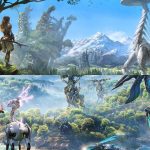 light of Motiram and horizon zero dawn collage