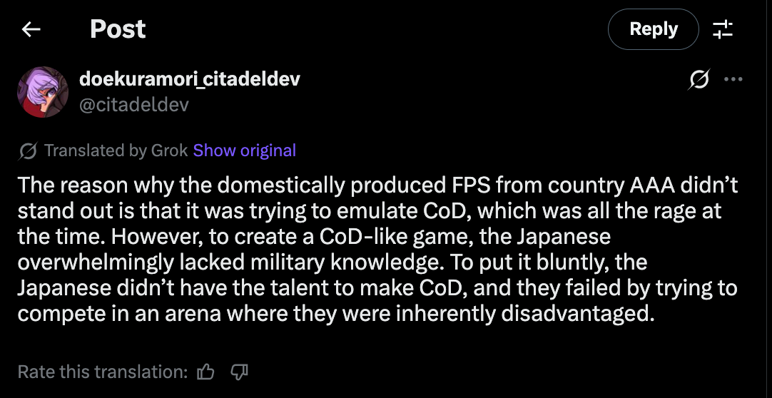 japan aaa fps cod