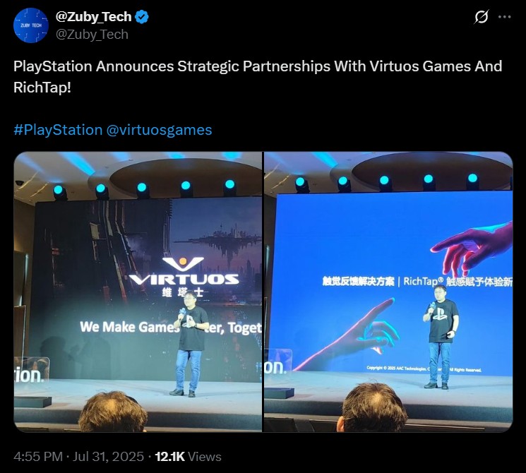 PlayStation Strategic Partnerships With Virtuos Games