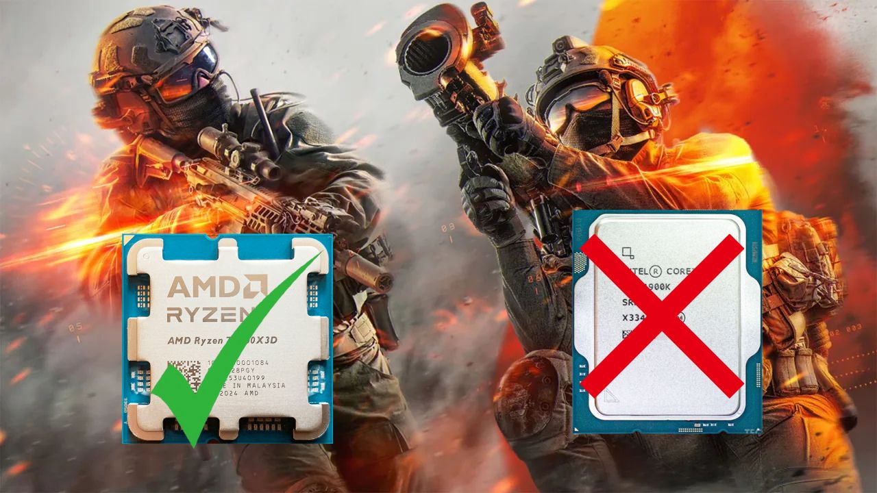AMD VS INTEL Battlefield 6