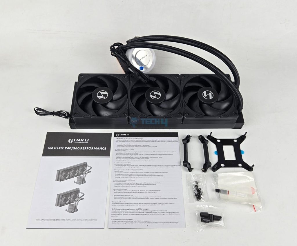 Lian Li - GA-II Lite 360 Performance - Box Contents