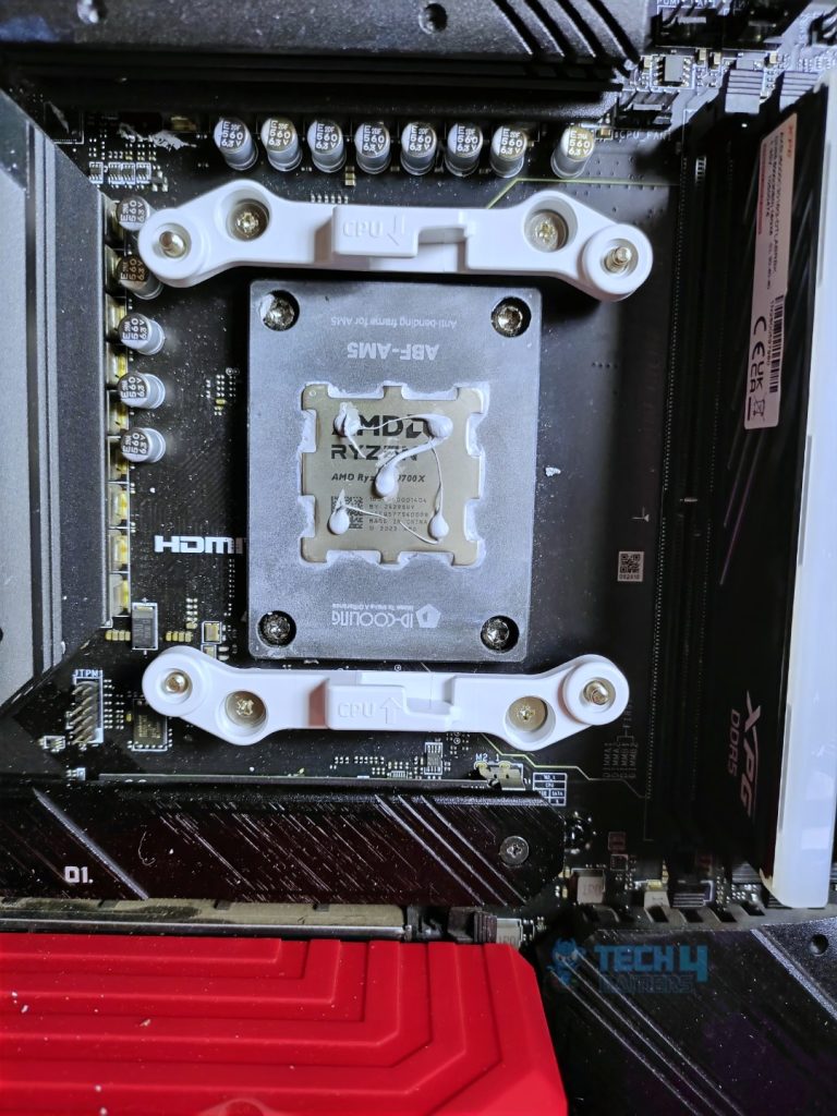 Thermal Paste Applied