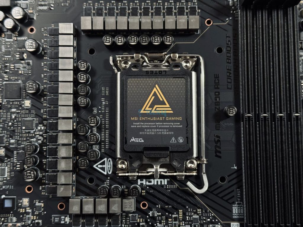 MSI MEG Z890 ACE VRMs