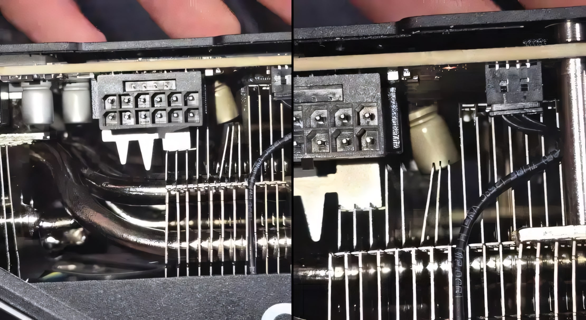 PNY GeForce RTX 5090 Blown Capacitor