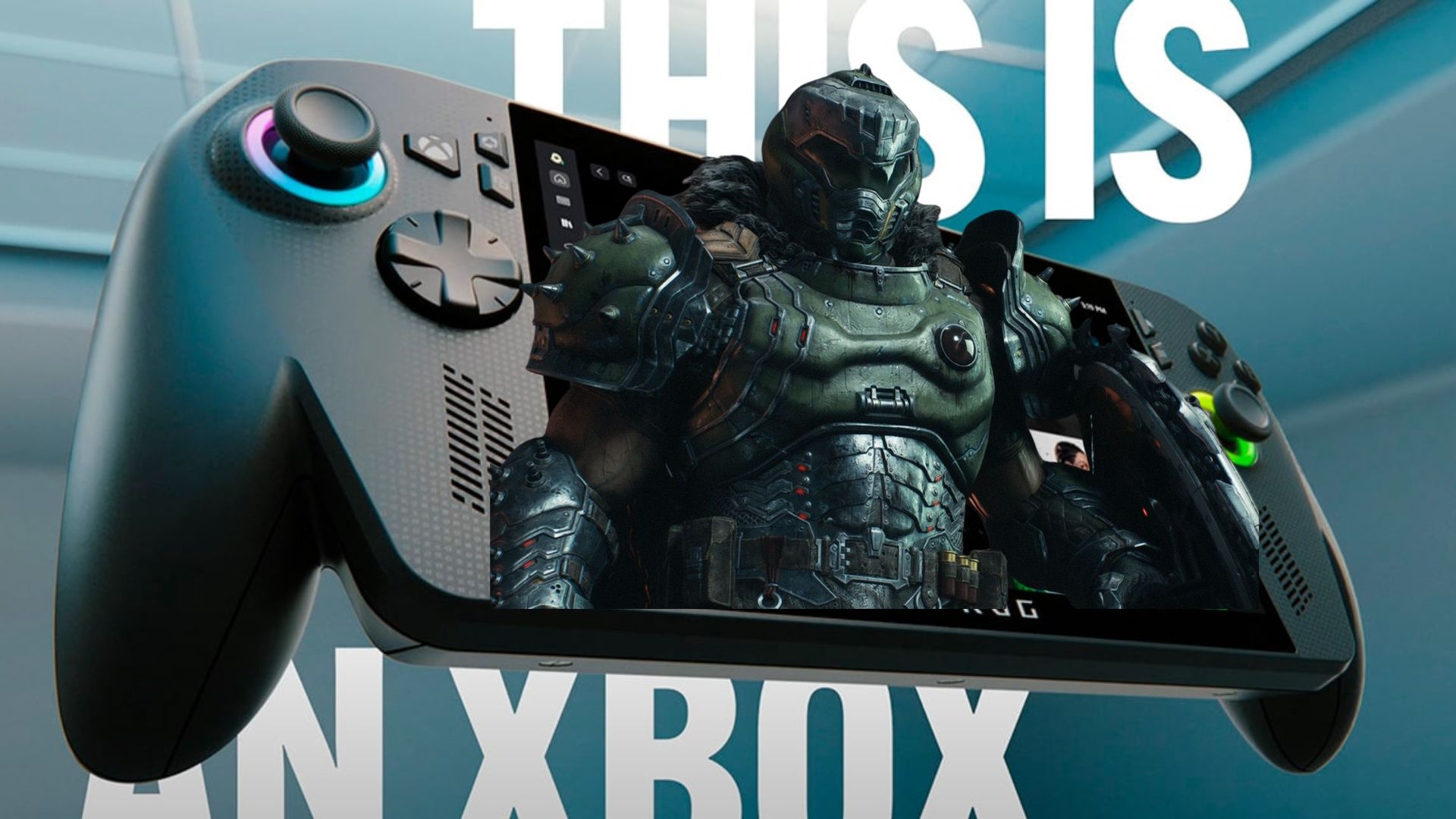Doom: The Dark Ages On ROG Xbox Ally X