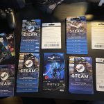 steam gift cards