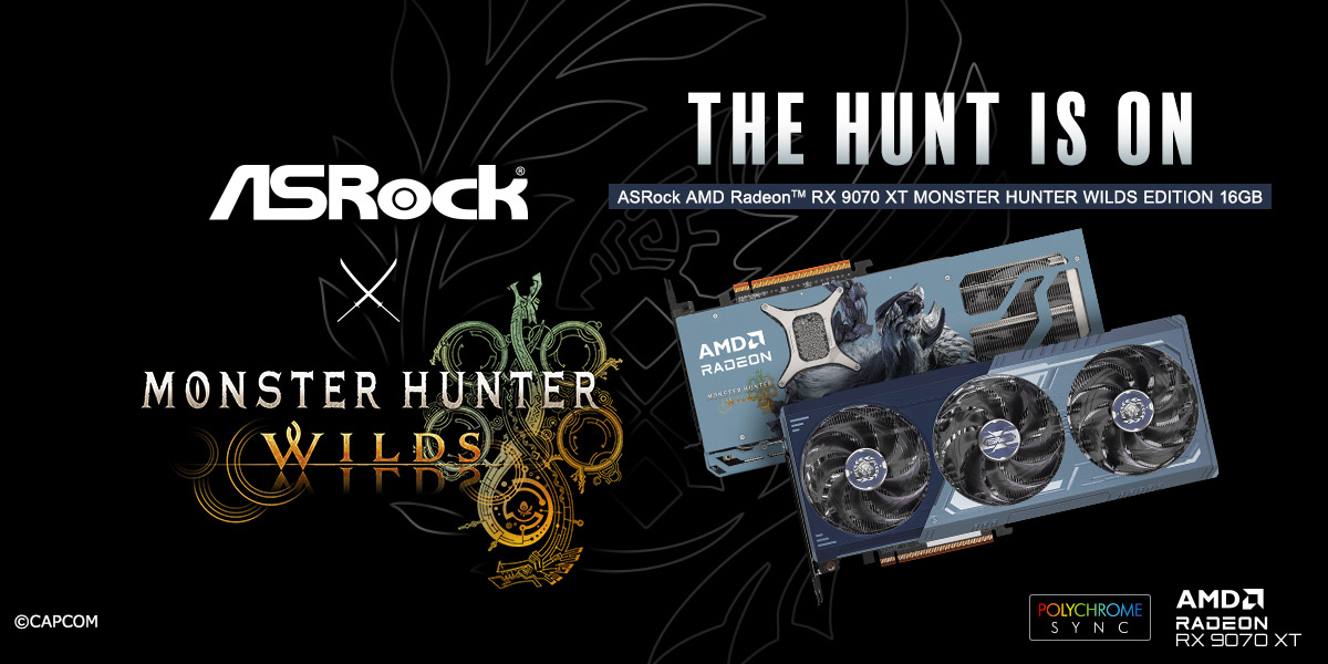 9070 XT Monster Hunter Wilds Edition