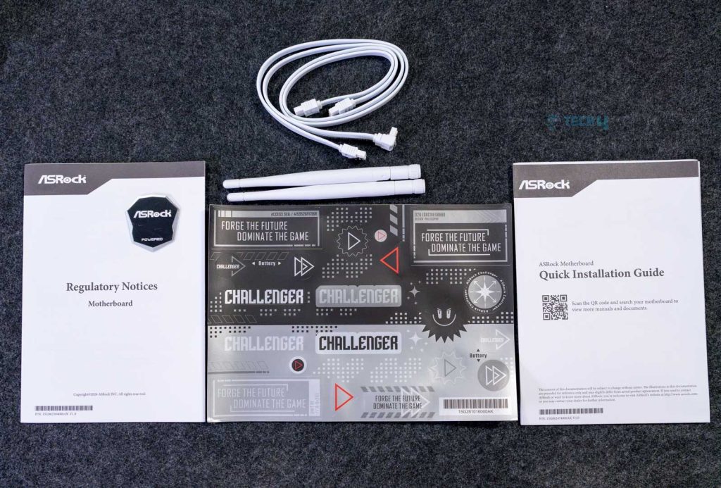 ASRock B850 Challenger WiFi White - Accessories