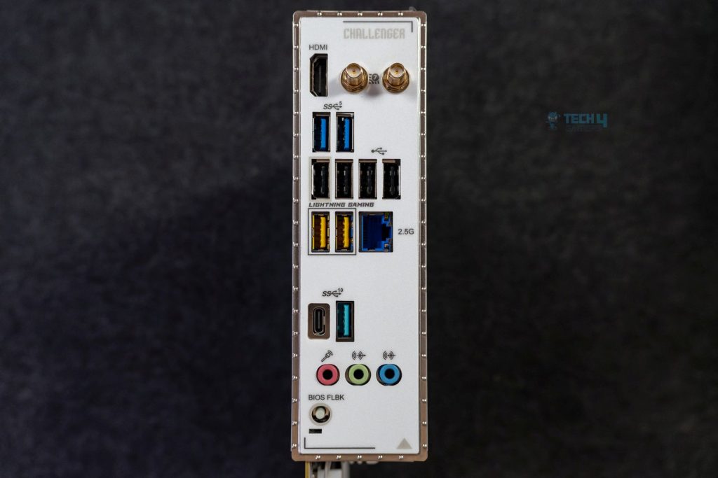 Rear I/O
