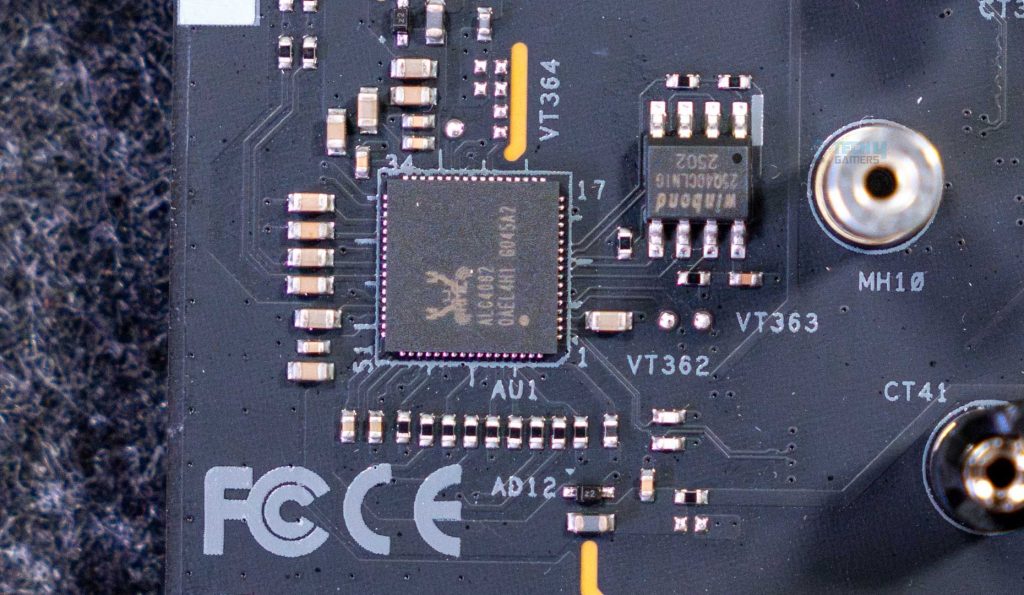 Audio controller on ASRock Phantom Gaming X870 Nova WiFi motherboard