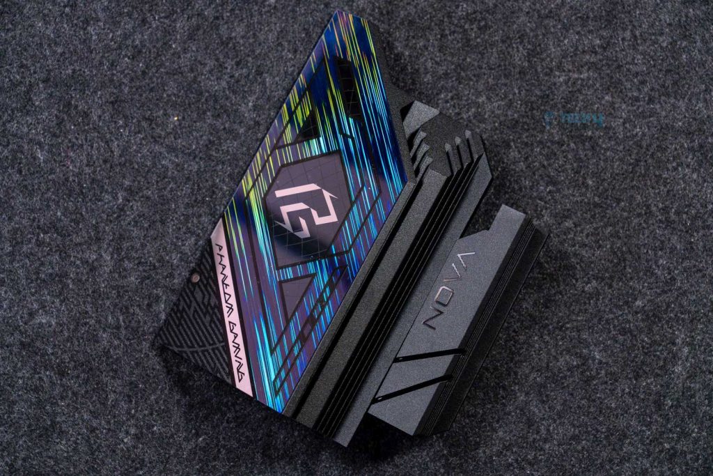 VRM heatsink on ASRock Phantom Gaming X870 Nova WiFi motherboard