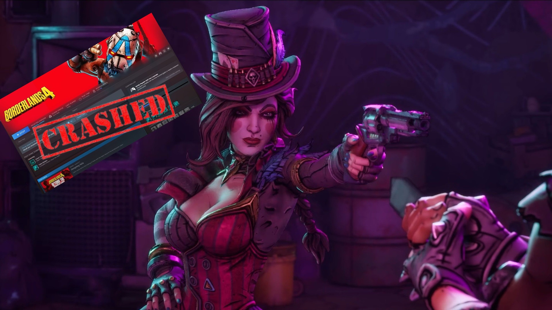 Borderlands 4 Crashed