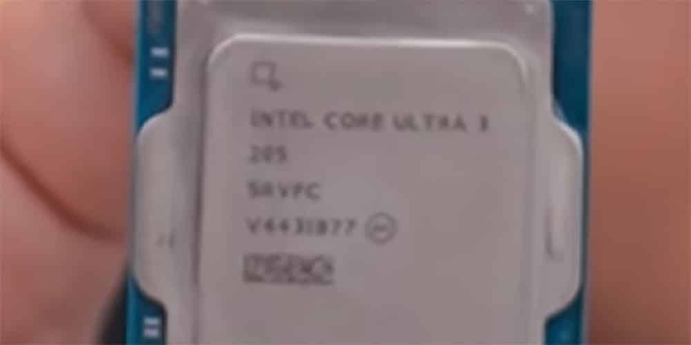 Intel Core Ultra 3 205 CPU
