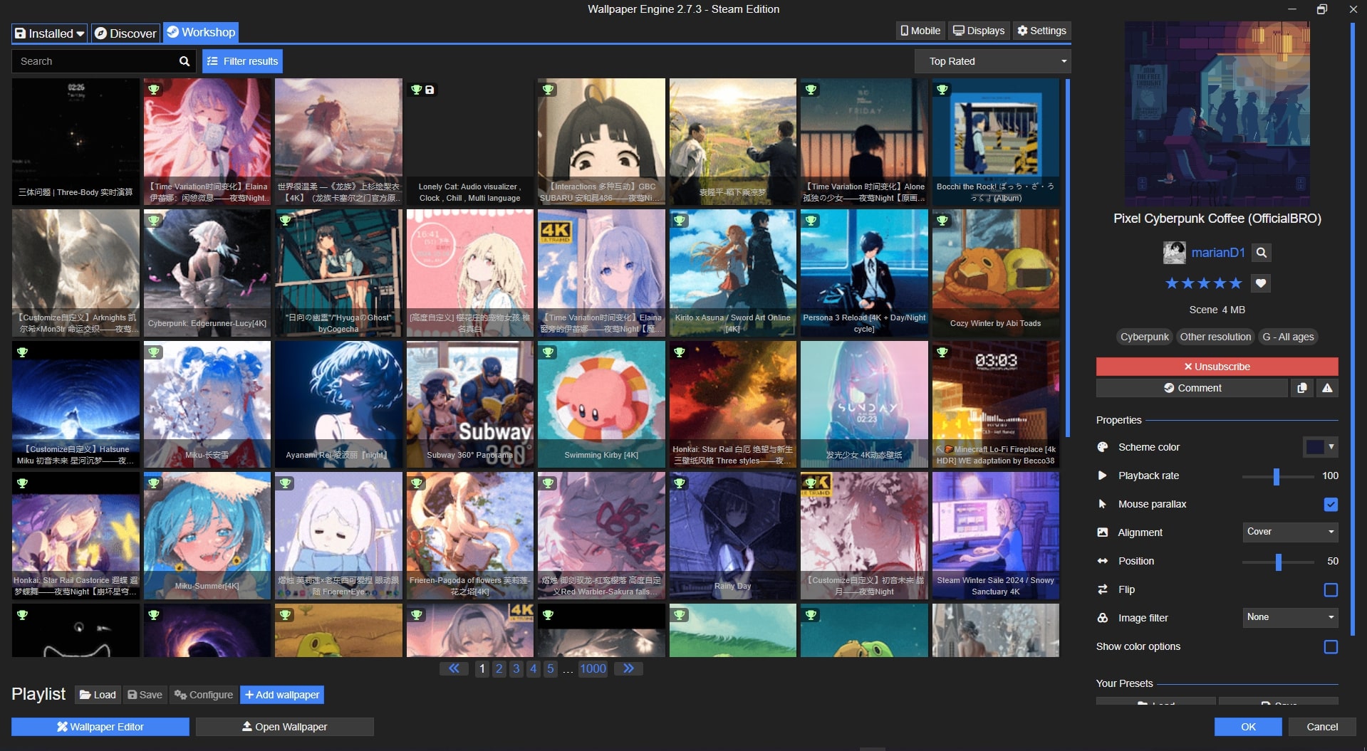 Wallpaper Engine Steam