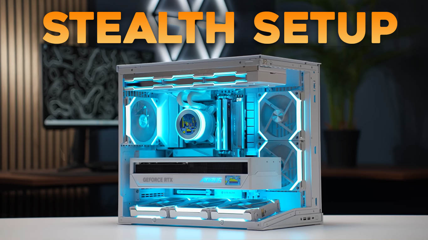We Might Get Fully Cable-Free Gaming PC Setups In The Future (Stealth setup)