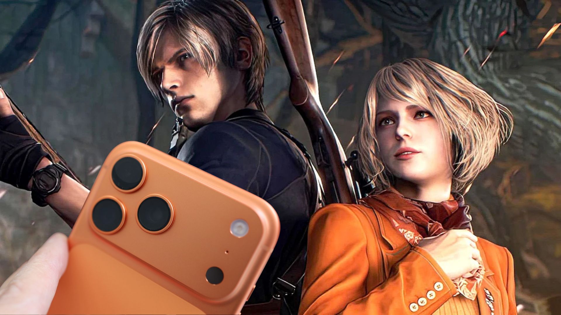 Resident Evil 4 Remake on iPhone 17 Pro
