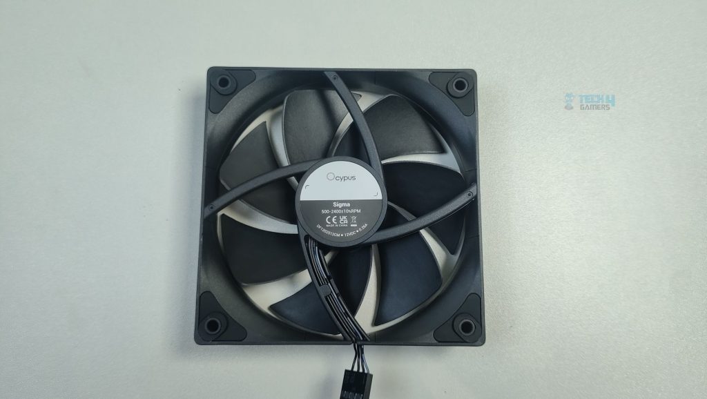 Fan Back Look - Ocypus Sigma L36 Pro