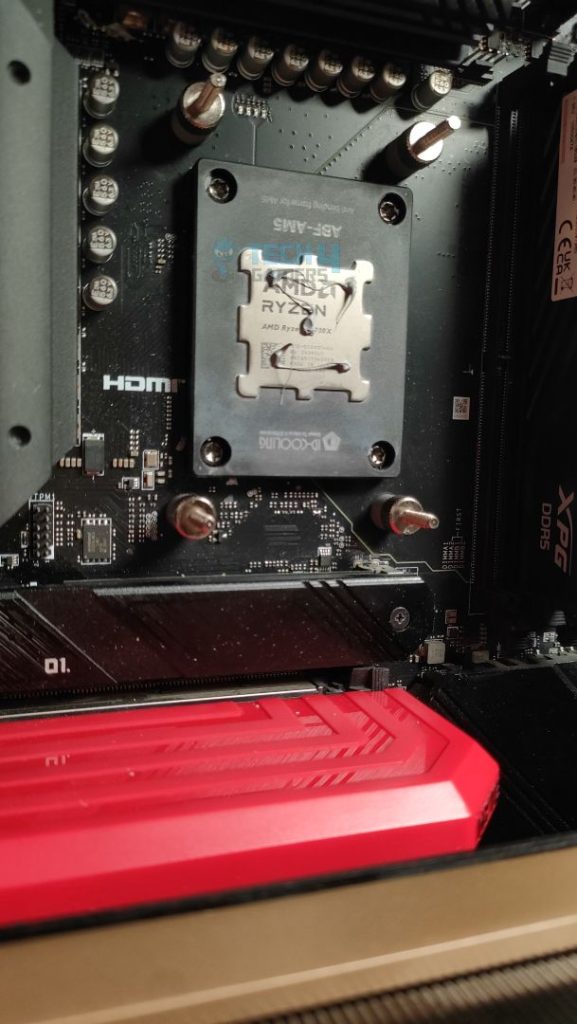 Thermal Paste Applied - Ocypus Sigma L36 Pro