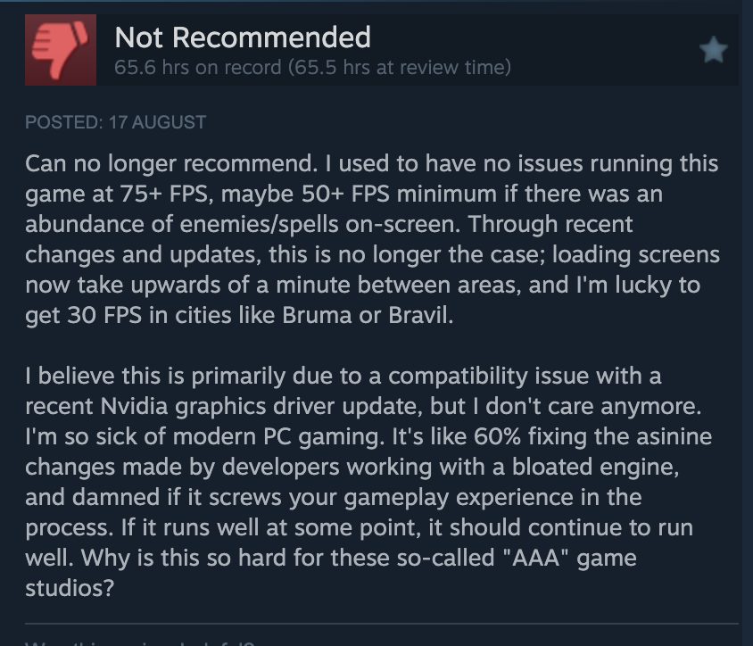 oblivion remastered steam review