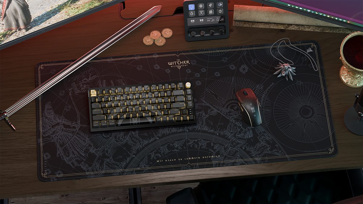 CORSAIR Celebrates The Witcher 3 10th Anniversary With Limited Edition Gear Corsair The Witcher 3