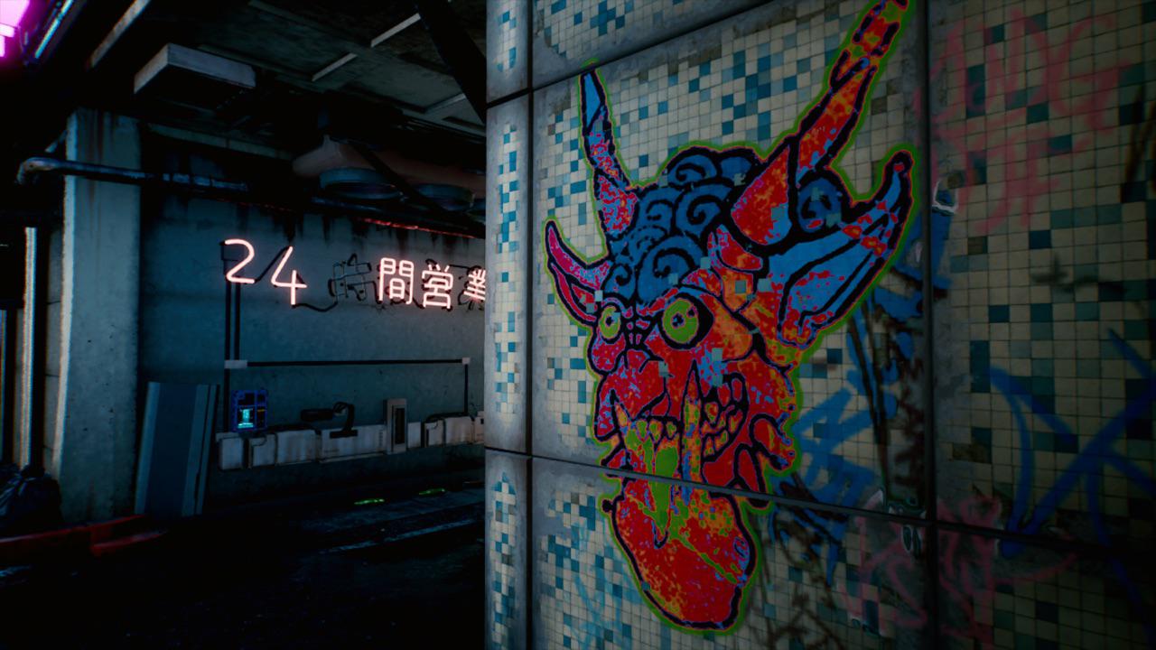 Graffiti Night City
