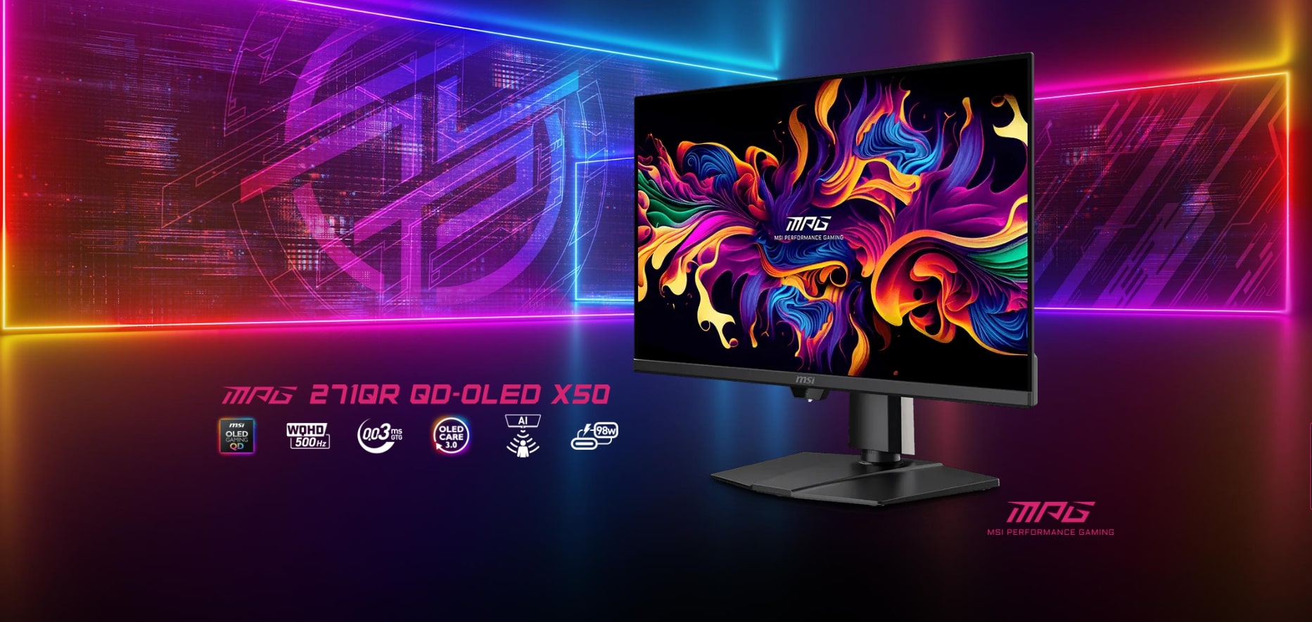 MPG 271QR QD-OLED X50