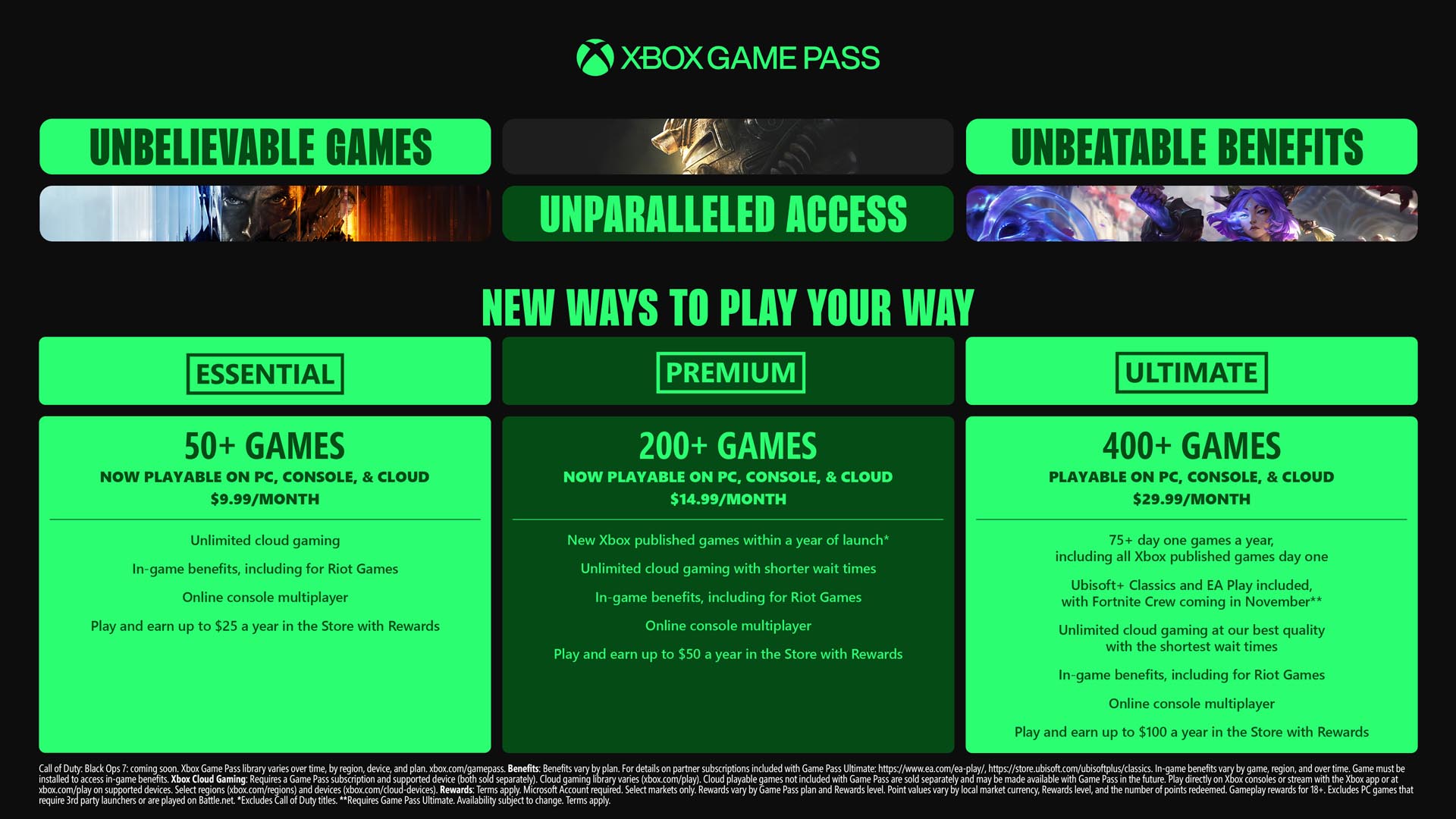 Xbox Game Pass Ultimate Price Increase