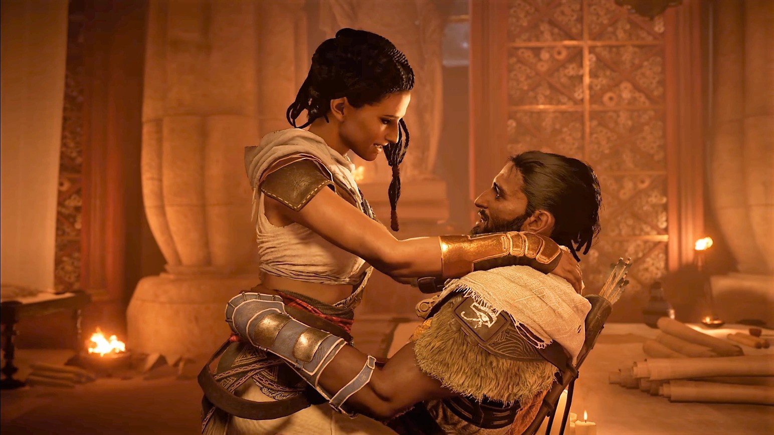 bayek aya assassin's creed
