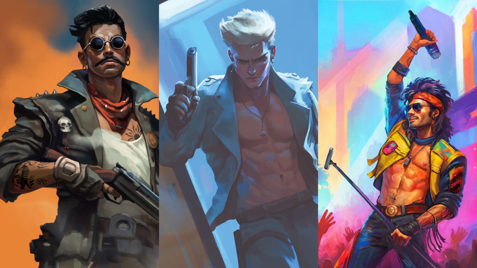 cyberpunk legends into the night