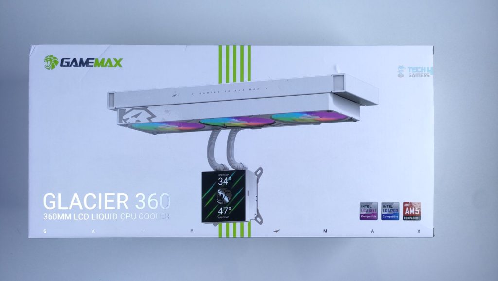 Front - Game Max Glacier 360