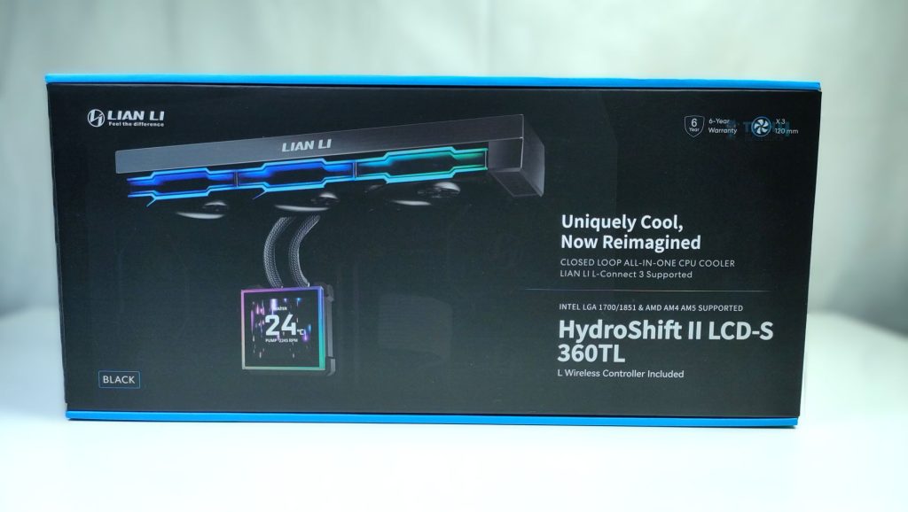 Front - Lian Li Hydroshift II LCD-S 360TL