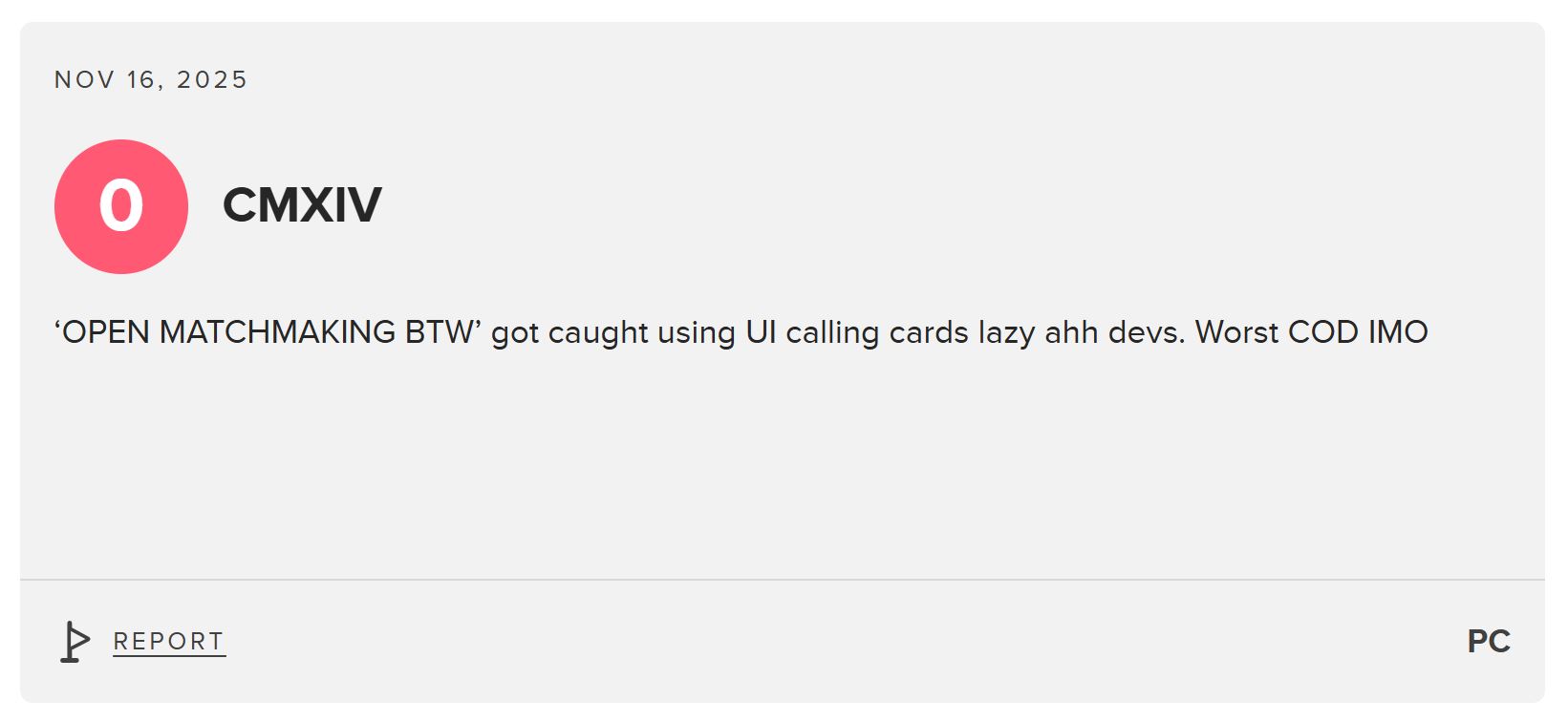Black Ops 7 Metacritic User Reviews