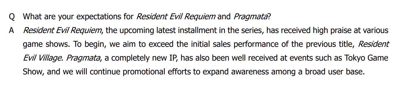 Resident Evil Requiem