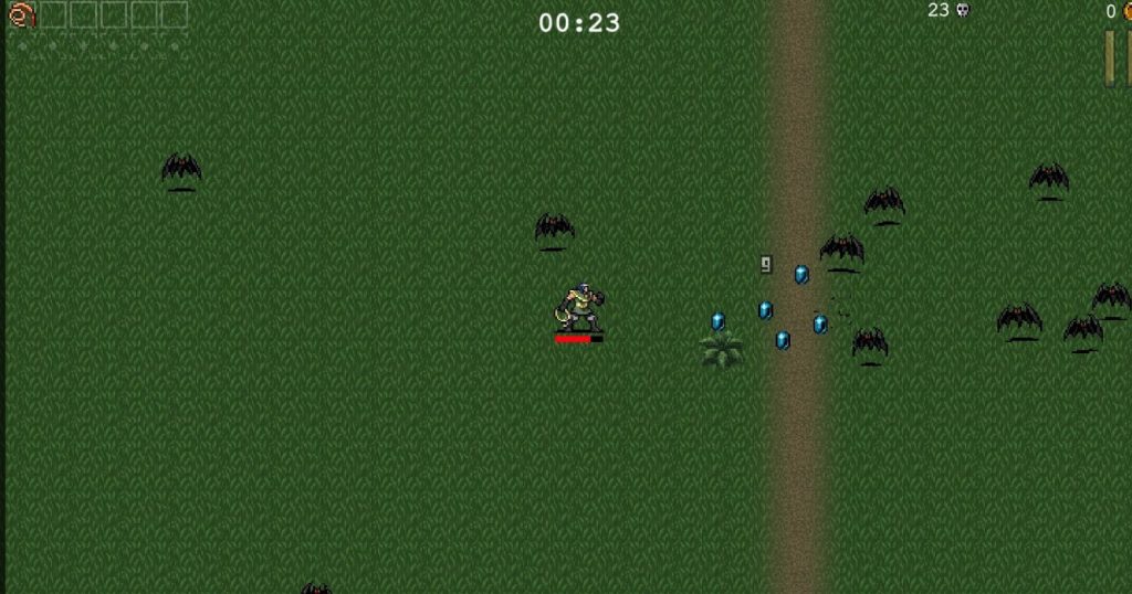 Vampire Survivors - Indie Game Gameplay