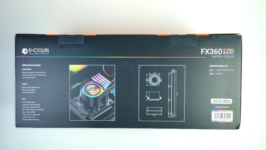 Back - ID Cooling FX360 LCD