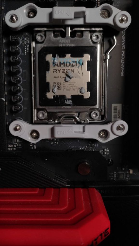 Thermal Paste Applied
