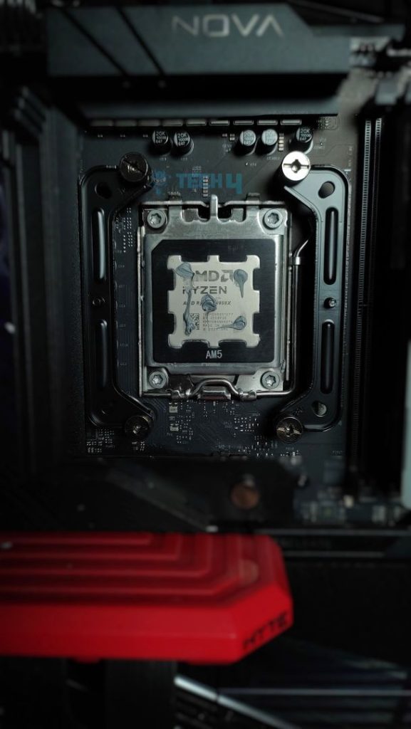 Install the brackets onto screws