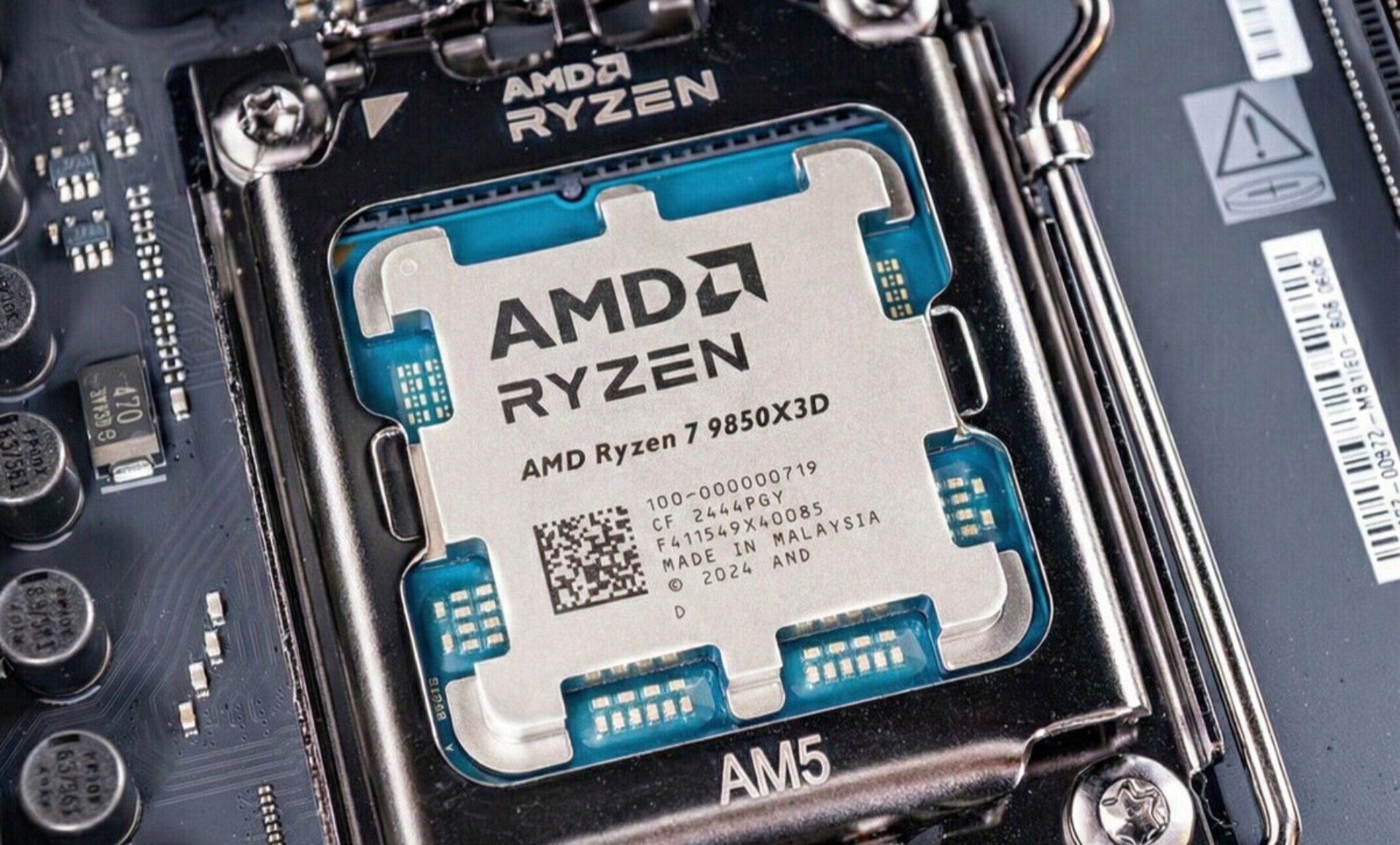 AMD Confirms Ryzen 7 9850X3D, Set To Feature Increased Clock Speeds Up To 5.6 GHz Ryzen 9850X3D