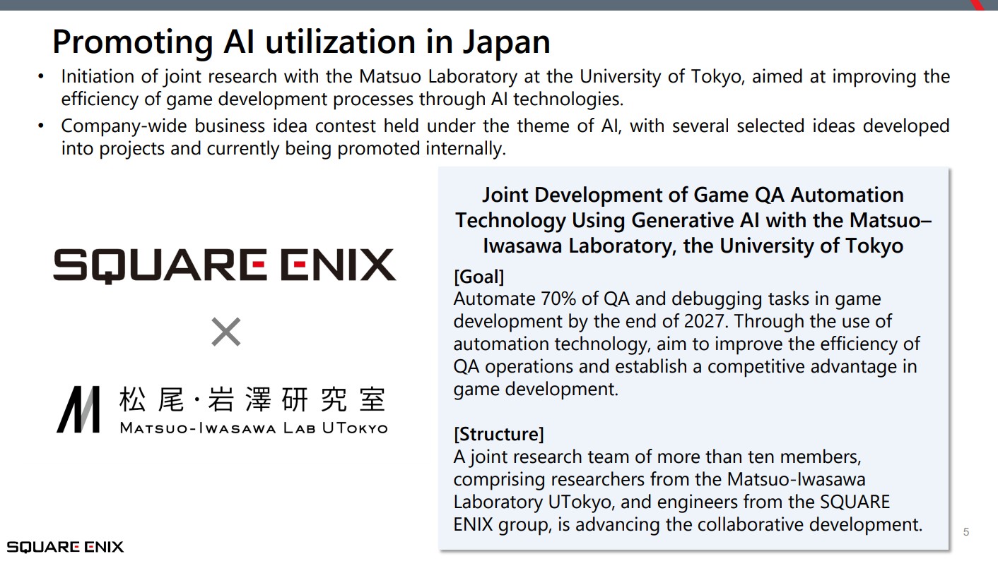 Square Enix AI