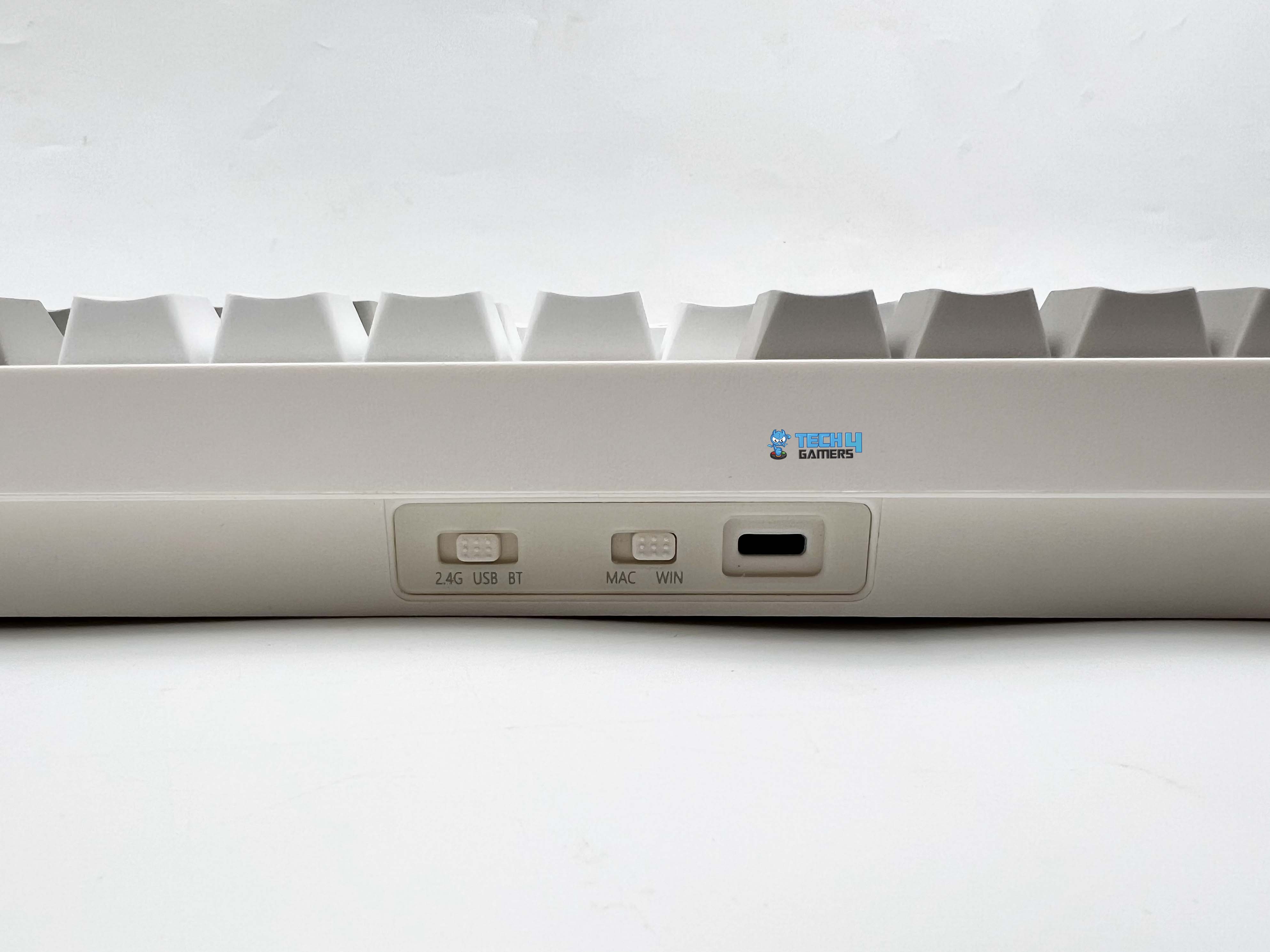 Toggle Switch and USB-C Port