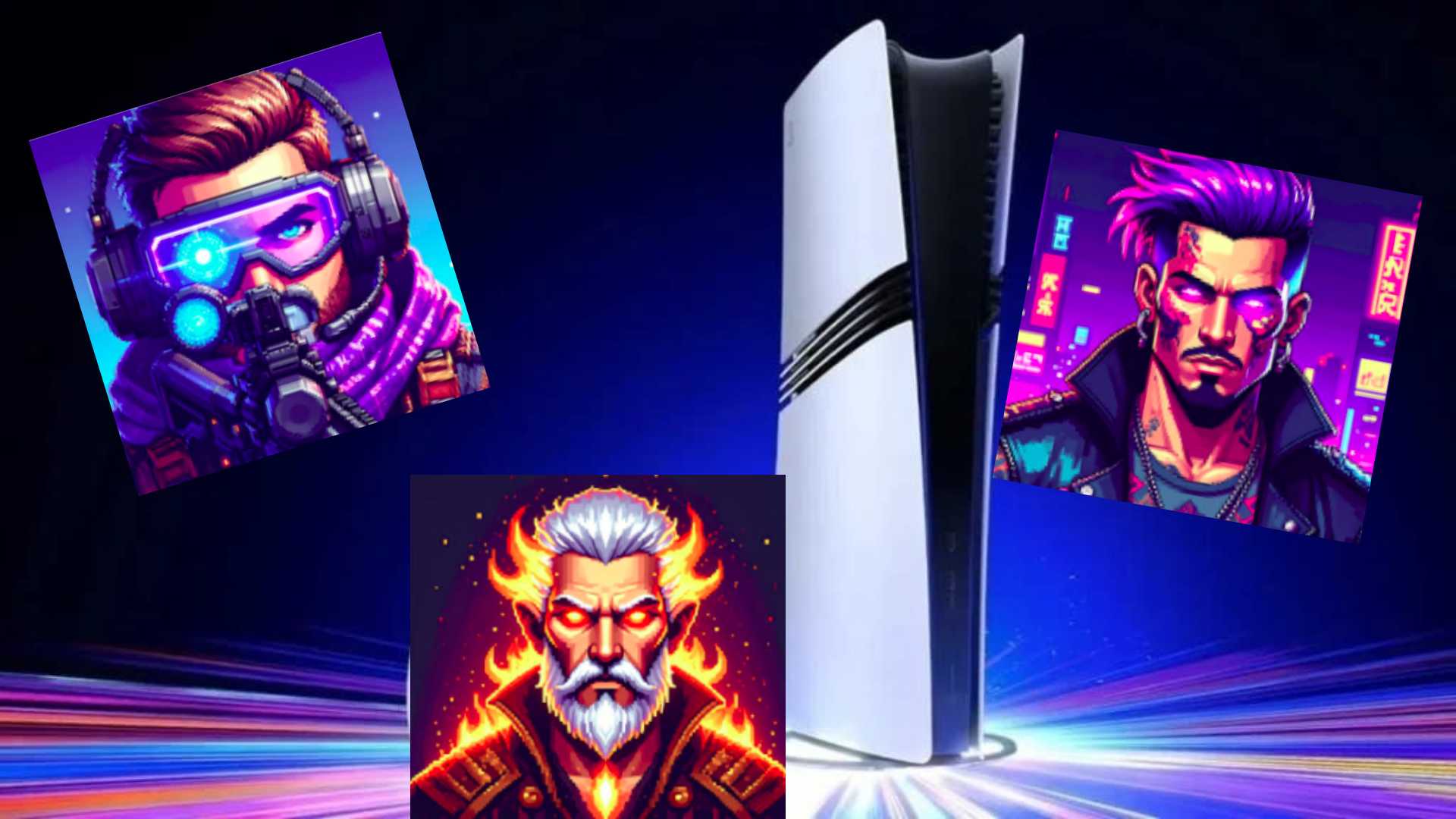 PlayStation AI Avatar Art