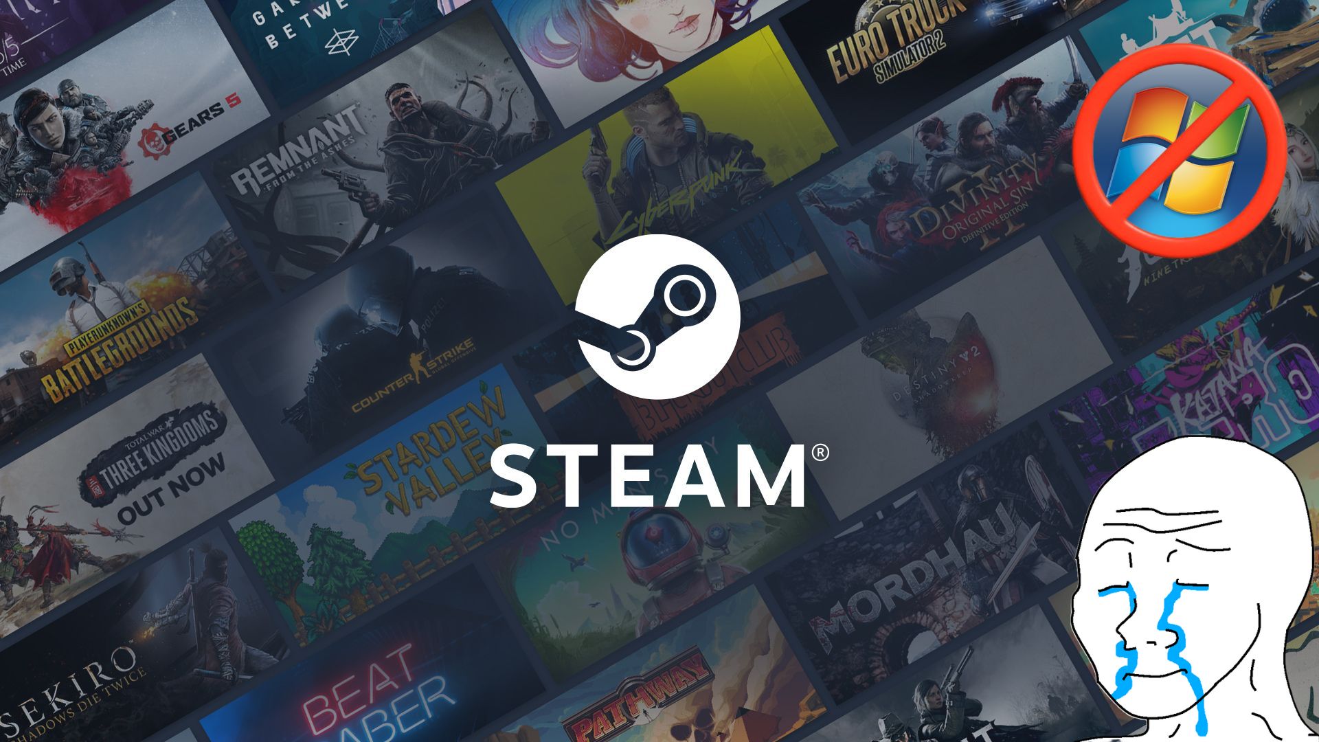 Valve Moves Steam to 64-Bit, Leaving Windows 7 and 32-Bit Users Behind After 1st Jan 2026 Steam