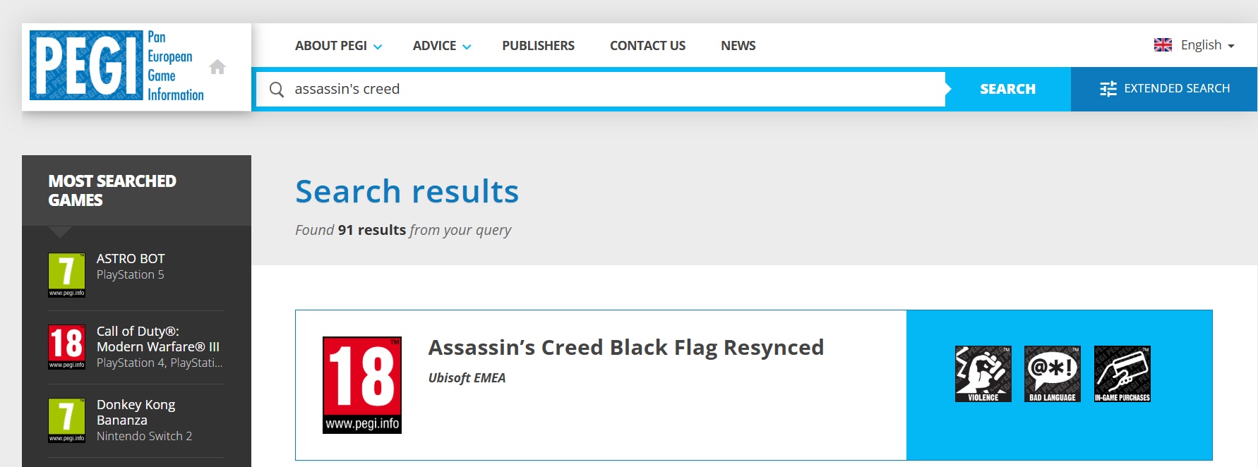 Black Flag Remake Rated