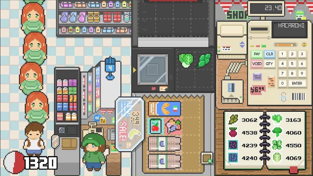 Screenshot of Checkout Cashier Simulator's gameplay