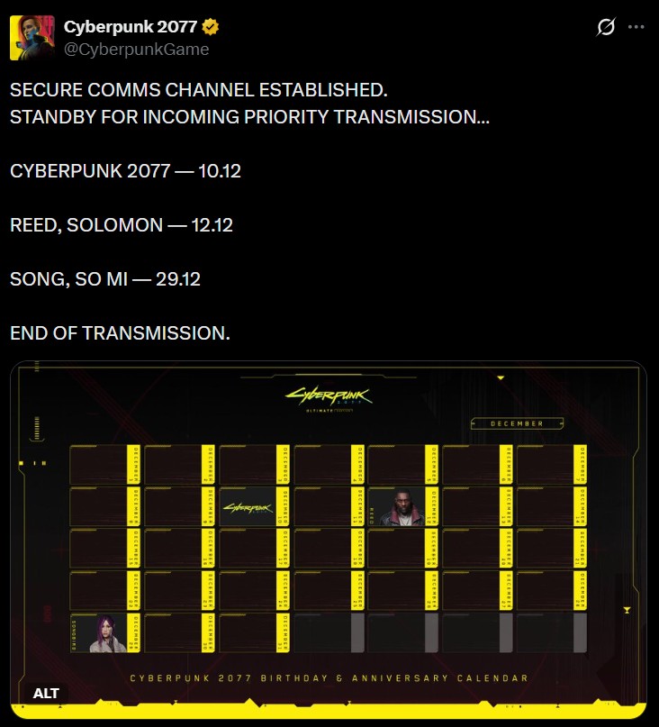 Cyberpunk 5th Birthday
