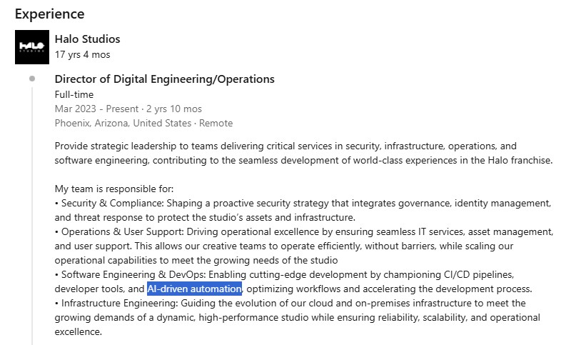 halo studio director ai