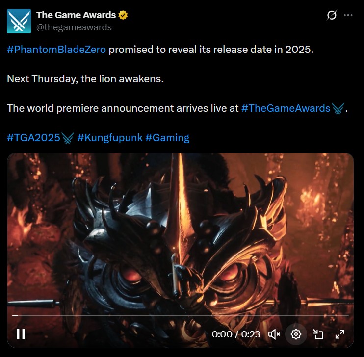 Phantom Blade Release