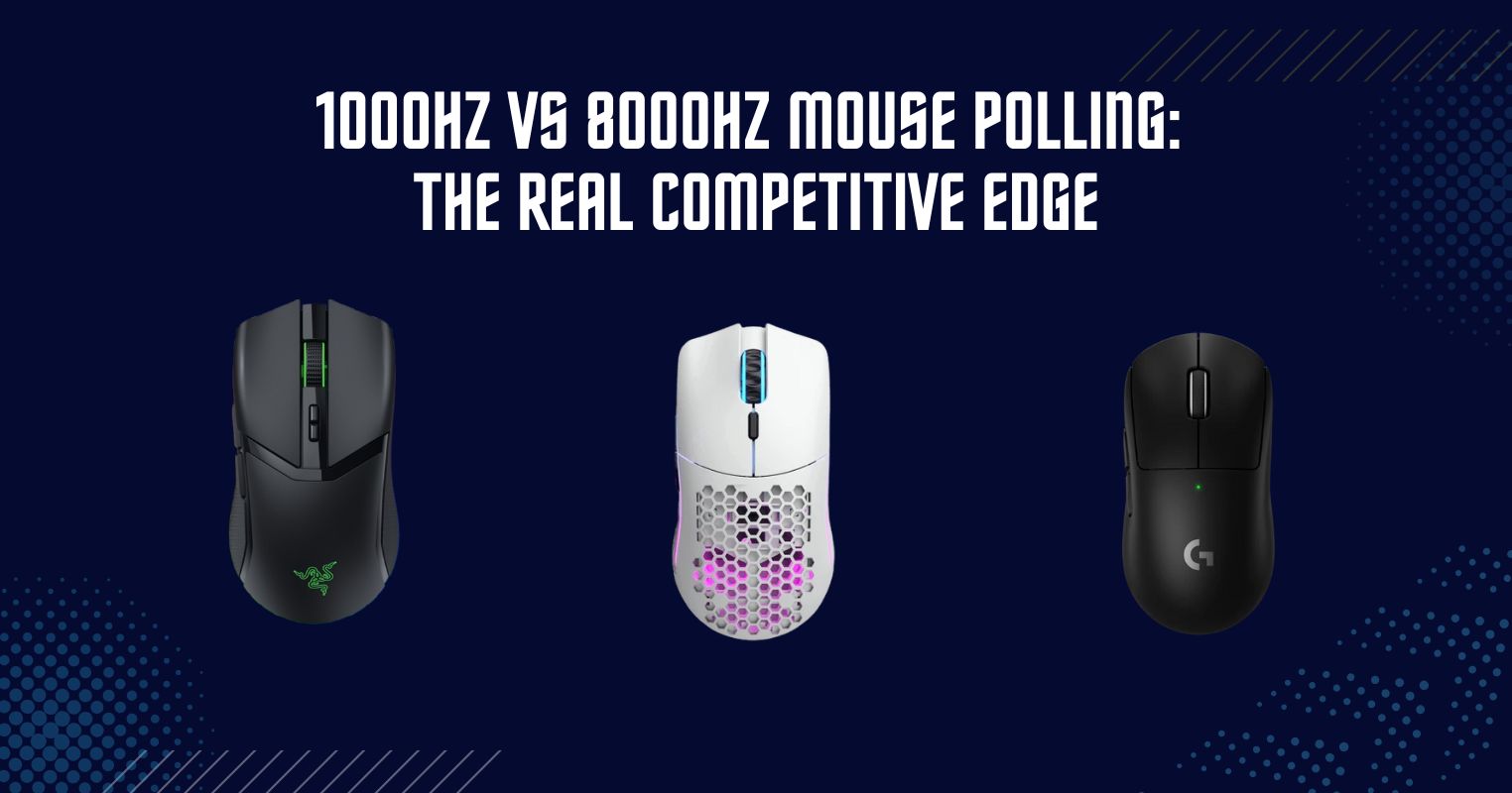 1000Hz vs 8000Hz Mouse Polling: The Real Competitive Edge 1000Hz vs 8000Hz Mouse Polling The Real Competitive Edge