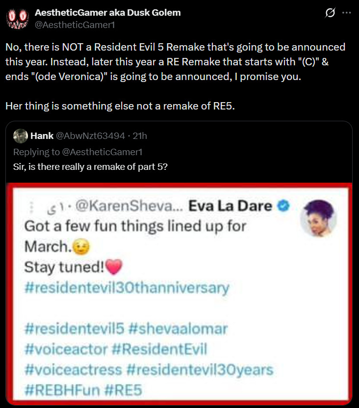 Code Veronica Remake Announcement 2026